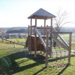 Spielturm auf dem Karterblickspielplatz